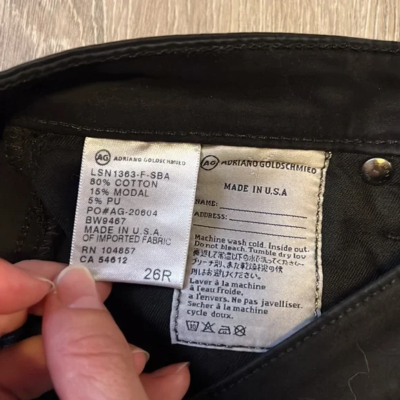 Adriano Goldschmidt AG jeans. Size 26R - Picture 3 of 10